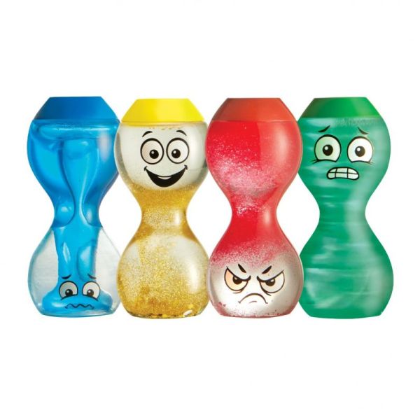 Express Your Feelings Sensory Bottles – Set of 4