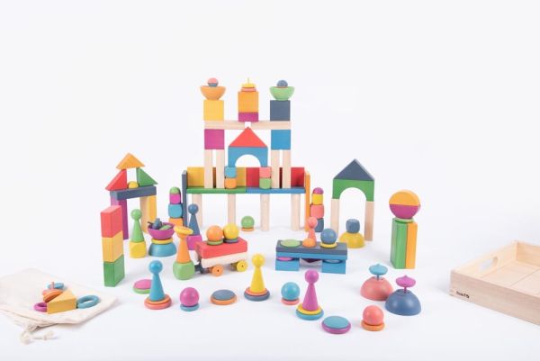 Rainbow Wooden Superset