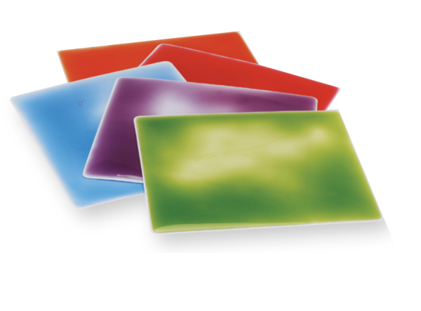 Finger Colour Mats - Set of 5