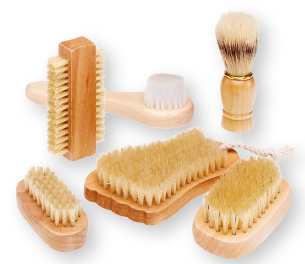 Natural Brushes - Set of 6