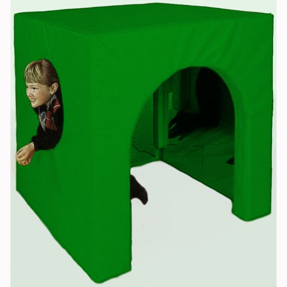 Softplay Window Den - Standard - Dark Green
