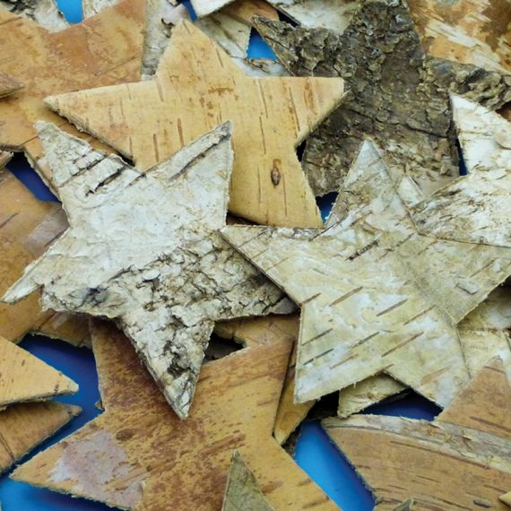 Natural Bark Stars