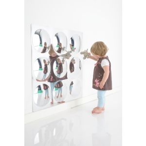Distortion Bubble Mirrors