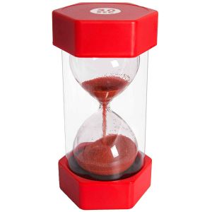Large Sand Timer - 30 Seconds - Red
