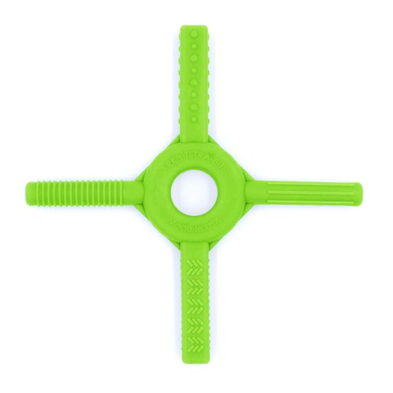 Ark's Tetra-Bite Chewy Fidget-Extra Tough - Lime Green