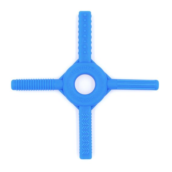 Ark's Tetra-Bite Chewy Fidget-Extra Extra Tough - Blue