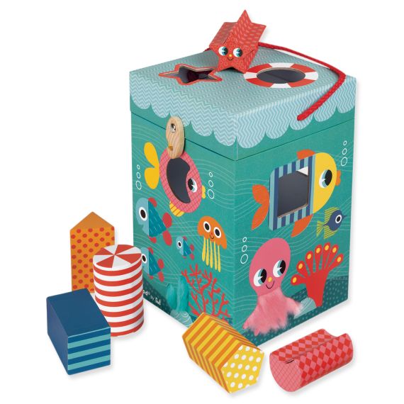 Ocean Textures Shape Sorter 