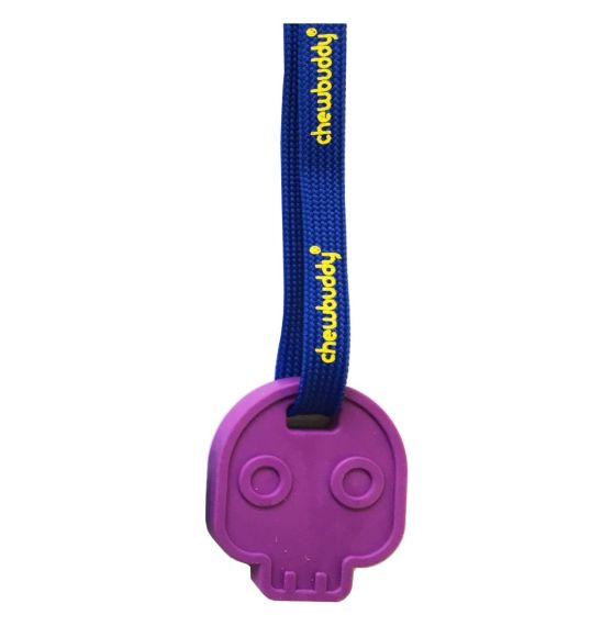 Chewbuddy Skull-Purple