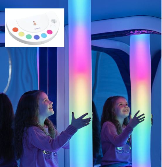 Colour Column & 8 Way Wireless Switch