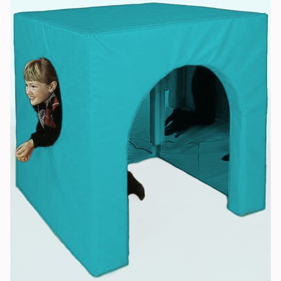 Softplay Window Den - Standard - Ocean Blue