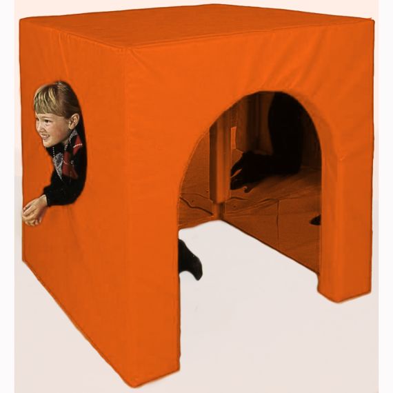 Softplay Window Den - Standard - Orange
