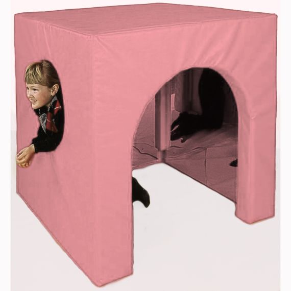 Softplay Window Den - Standard - Pink