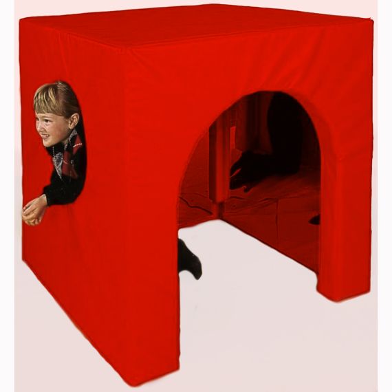Softplay Window Den - Standard - Red