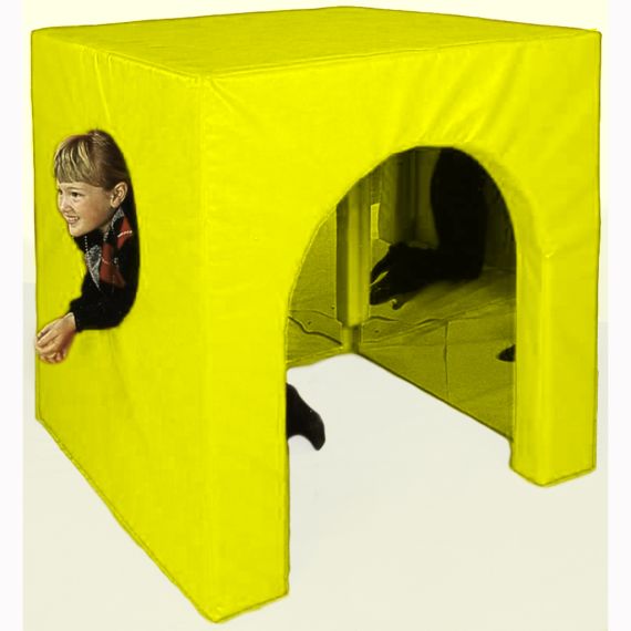 Softplay Window Den - Standard - Yellow