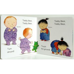 Nursery Rhyme Signing Books - Teddy Bear, Teddy Bear