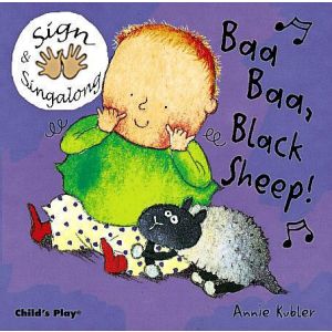 Nursery Rhyme Signing Books - Baa Baa Black Sheep