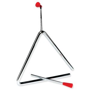 Triangle with beater a