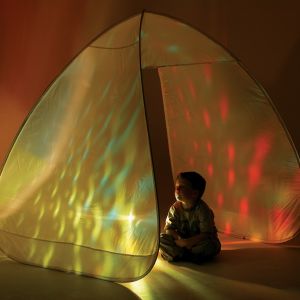 White Projector Hut