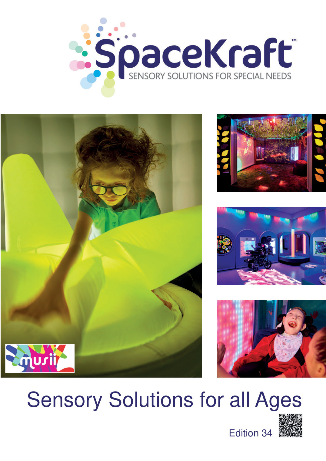 SpaceKraft catalogue, Edition 34: Sensory Solutions for all Ages