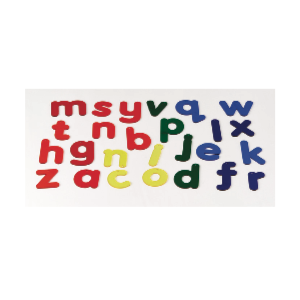 Rainbow Lowercase Alphabet