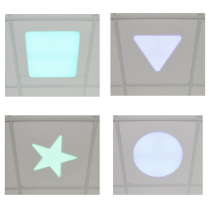 Ceiling Tiles - Light Up Shapes